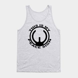 This is my Peace Sign | 2nd Amendment Tank Top